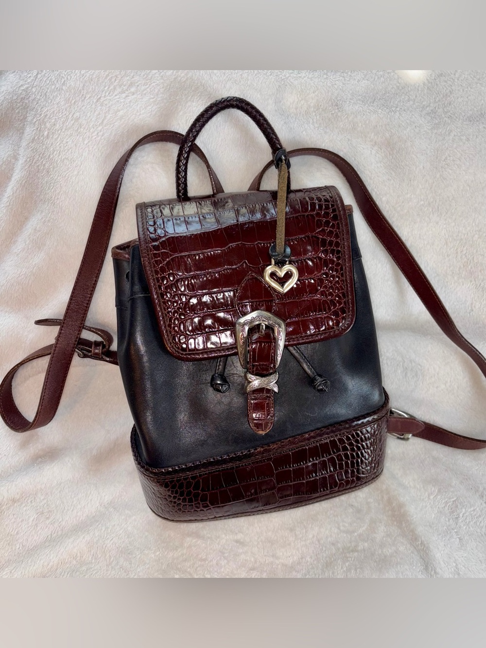 Brighton Monica Vintage Bucket Backpack